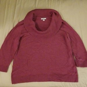 Croft&Barrow purple sweater. Size large.